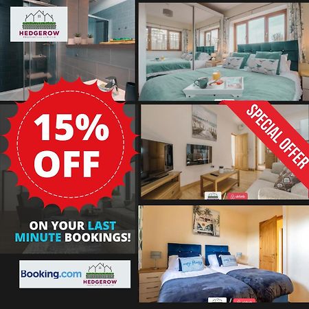 Secure 2-Bed Escape For 6 With Tranquil Garden L Special Deals L Last-Minute Deals L 特鲁罗 外观 照片