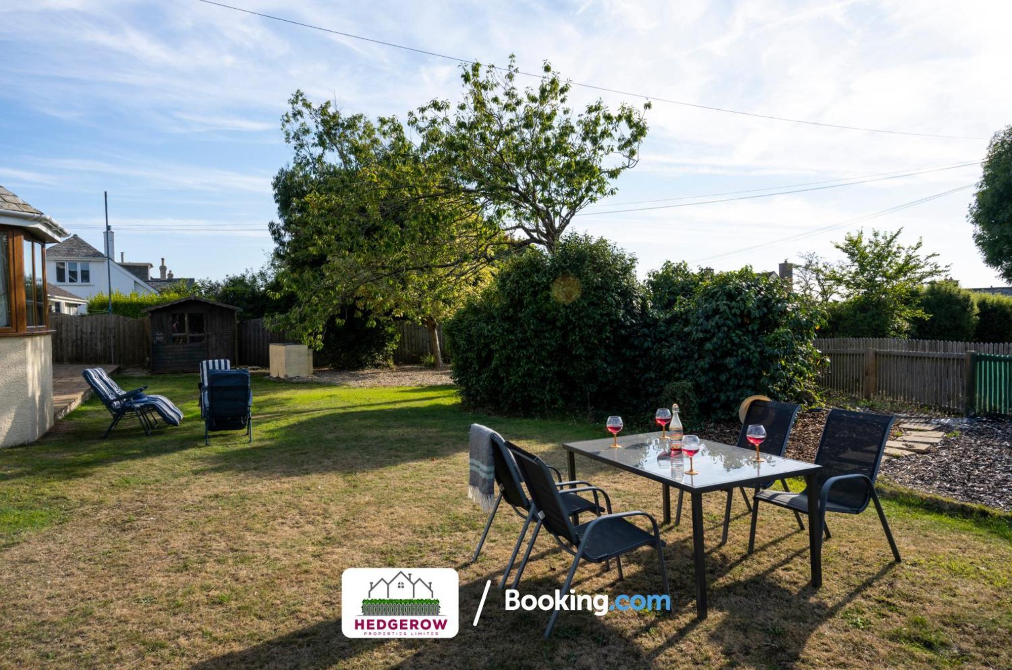 Secure 2-Bed Escape For 6 With Tranquil Garden L Special Deals L Last-Minute Deals L 特鲁罗 外观 照片